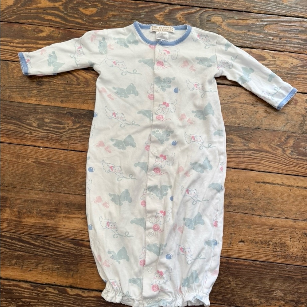 The Beaufort Bonnet Company Blue and Pink Sleep Sack